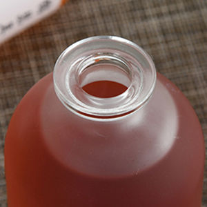 <span class=keywords><strong>Regalo</strong></span> di lusso in vetro in scatola bottiglie di liquore per eventi aziendali e matrimoni con lamina di etichette stampate e accenti di nastro - Product Image 2