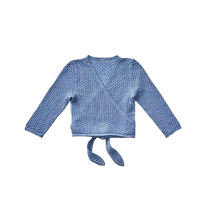 Nouvelle Collection Printemps 2026 – Cardigan en Tricot pour Bébé Fille, Col en V, à Nouer sur le Devant, <span class=keywords><strong>Pull</strong></span> Cache-cœur Respirant à Manches Longues, Manteau Décontracté pour Tout-petits - Product Image 1
