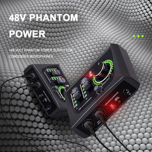 Hot Selling Professional Externe Studio Audio-Soundkarte USB-Audio-Schnitts telle für Live-Aufnahme und Karaoke - Product Image 6