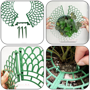 Nouveau Gardez les fraises de la pourriture dans le support pluvieux Supports de fraises grimpantes pour votre jardin Support de plante en plastique - Product Image 4
