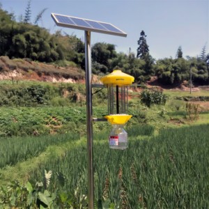 Lámpara Solar SCITEK <span class=keywords><strong>para</strong></span> Eliminar Plagas con Frecuencia de Energía Solar, Rejilla Vertical, <span class=keywords><strong>Tres</strong></span> Modos de Control, Batería Integrada - Product Image 1