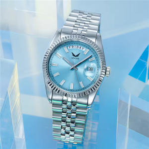 Business Casual Style Calendar Luminous <b>Clock</b> Luxury Wristwatch High Quality Unisex Original Vintage <b>Mechanical</b> Movement - Product Image 2
