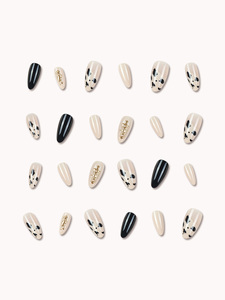 Venta al por mayor 3D Gold Cow Pattern Press-on <span class=keywords><strong>uñas</strong></span> postizas Material ABS puntas <span class=keywords><strong>de</strong></span> <span class=keywords><strong>uñas</strong></span> portátiles para los dedos - Product Image 6