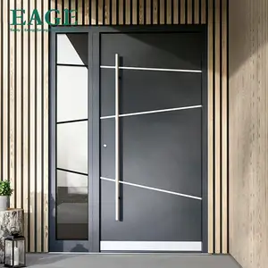 En iyi fiyat basit tasarım çelik kapılar güvenlik çelik kapı villa