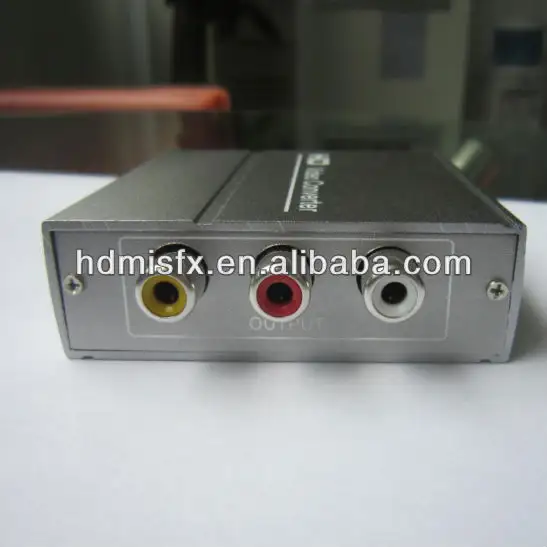 Fabrika fiyat hdmi için komponent video ses av kablosu dönüştürücü xbox360 hdmi av kablosu hdmi AV/CVBS video ve R/L stereo