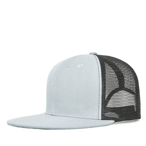 Custom Embroidered Logo <strong>Men</strong> Blank Gorras Sport <strong>Cap</strong> 7 Panel <strong>Flat</strong> Brim Unisex Fashion Hip Hop Snapback Mesh Hat <strong>Caps</strong> - Product Image 6