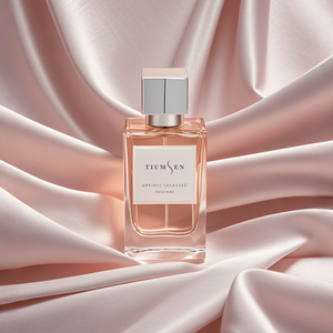 Chất lượng cao 30ml 50ml 80ml 100ml phẳng thả tinh thể rõ ràng đánh bóng chai nước hoa hộp ban đầu uốn nam nữ - Product Image 3