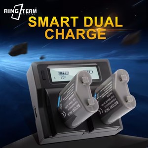 Ringteam EN-EL18 enel18 EN-EL18a enel18a <span class=keywords><strong>LCD</strong></span> nhanh chóng kép sạc cho Nikon D4 D4S D5 D6 máy ảnh - Product Image 6