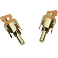 OEM ODM Vente en gros Connecteurs RCA métal plaqué or mâle Connecteurs RCA Connecteur jack audio Prise RCA femelle