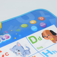 Spot fournitures Childrd pas cher électronique interactif Alphabet arabe langue tableau mural son éducation apprentissage affiches pour enfant