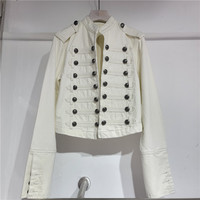 Veste Femme Tendance Automne 2026 Nouveau Style Rétro Col Montant Ample Polyvalente Élégante Vente en Gros pour Boutiques