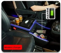Vente d'usine - Meilleures ventes - Mercedes Vito W447/Viano W639 - Console de rangement avant de luxe pour voiture - Porte-gobelet - Chargeur USB
