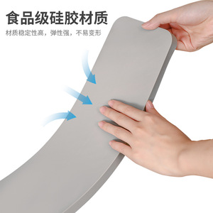 Silicone Tray <b>Placemat</b> 3 Pack Reusable Heat Resistant Drinkware Accessory Office Coaster - Product Image 5