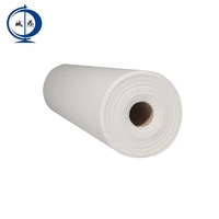 Tissu en feutre collant blanc uni 100 % polyester, imperméable, respirant, écologique, non toxique, de poids moyen