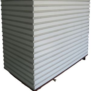 Panel Sándwich de Pared MGO con Aislamiento Acústico y Térmico, Núcleo PIR Ligero para Taller, Estructura de Edificio Industrial, Casa Modular - Product Image 1