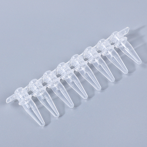 <span class=keywords><strong>Tube</strong></span> PCR jetable de laboratoire à 8 bandes, blanc ou transparent, <span class=keywords><strong>tube</strong></span> PCR micro à 8 bandes avec fond plat - Product Image 6