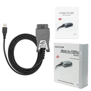 V-Cổng Xe Elm327 Vlinker Fs USB OBD2 Máy Quét Tự Động Cho Ford/Mazda OBDII Quét MS-CAN/<span class=keywords><strong>HS</strong></span>-CAN Xe Chẩn Đoán Máy Quét - Product Image 3