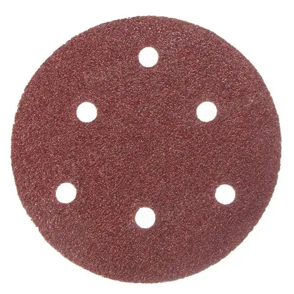 Абразивные шлифовальные диски 115 мм, наждачная бумага с крючком и петлей, водонепроницаемая наждачная бумага с зернистостью 40-360
