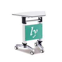 Vente directe d'usine de mobilier de bureau de haute qualité en aluminium, table de formation de luxe haut de gamme
