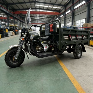 ยางล้อแบบ All Terrain ลึกพิเศษ ระบบเบรกไฮดรอลิก รับน้ำหนักได้ 1000 กก. รถมอเตอร์ไซค์ 3 ล้อ แบบเปิด ระบายความร้อนด้วยน้ำ เครื่องยนต์เบนซิน - Product Image 1