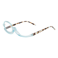 Lunettes de presbytie cosmétiques monolithiques rotation à 120 degrés lunettes unilatérales multi-fonctionnelles presbytie mode plein cadre