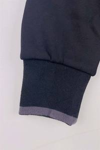 Pull à capuche en éponge française pour hommes, coupe régulière, conception personnalisée, logo imprimé numérique, motif uni, teint pour la saison d'automne. - Product Image 3