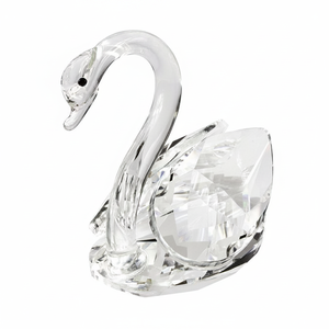Decorazioni in Cristallo a Forma di Cigno 9 cm Senza Scatola - Product Image 2