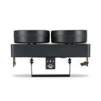 2 Ojos LED Retro Etapa Fondo Blinder Luces