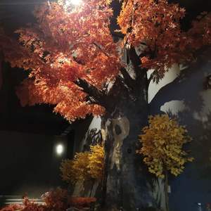 <span class=keywords><strong>Rami</strong></span> di <span class=keywords><strong>legno</strong></span> <span class=keywords><strong>decorativi</strong></span> e panno di seta lascia un albero di acero artificiale rosso alto 2.5m per esterno - Product Image 4