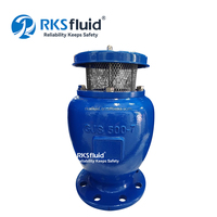 RKSfluid Cerberus Series PN16 Válvula de aire de doble bola Agua limpia DN65 Estructura reductora de presión