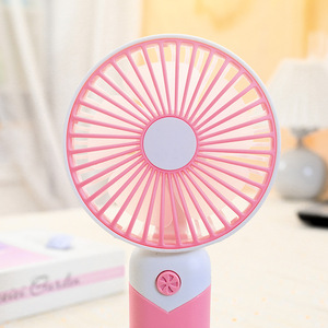 Mini Handheld Usb Rechargeable Fan With Stand <b>Foldable</b> Portable <b>Desk</b> Fan For Outdoor Use - Product Image 2