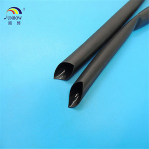 Tubes d'isolation PE thermorétractable isolante en PE, avec bande adhésive, rétrécissement thermique, Ratio 2:1, <span class=keywords><strong>25</strong></span> tailles, 1 mètre - Product Image 6