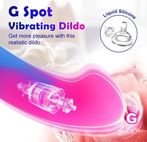 Si sente come la pelle <span class=keywords><strong>Ultra</strong></span> realistico anale giocattoli morbidi <span class=keywords><strong>Dildo</strong></span> 7 pollici realistico Silicone liquido G Spot vibrare <span class=keywords><strong>Dildo</strong></span> per coppie donne - Product Image 5