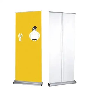 Portable Aluminum Frame Pull-Up Stand Trade <b>Show</b> Advertising for Exhibition Display Printed Roll-Up Banner - Product Image 1