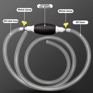 NUOVO MODELLO Pompa a Sifone Manuale ad Alta Pressione di Grandi Dimensioni per Auto e Camion, Aspiratore per Serbatoio Carburante, Trasferimento Olio con Tubo per Acqua e Diesel - Product Image 4