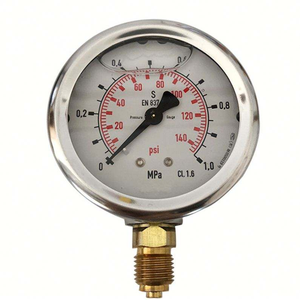 Manometro Idraulico Analogico per <span class=keywords><strong>Test</strong></span> Kit, Ricambio per Escavatore, Componenti per Macchine Edili in Offerta Speciale - Product Image 1