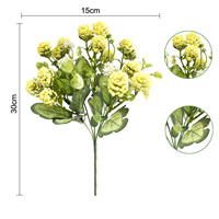 Fleurs de lavande artificielles en mousse, bouquet réaliste pour la décoration de mariage, de maison et d'hôtel