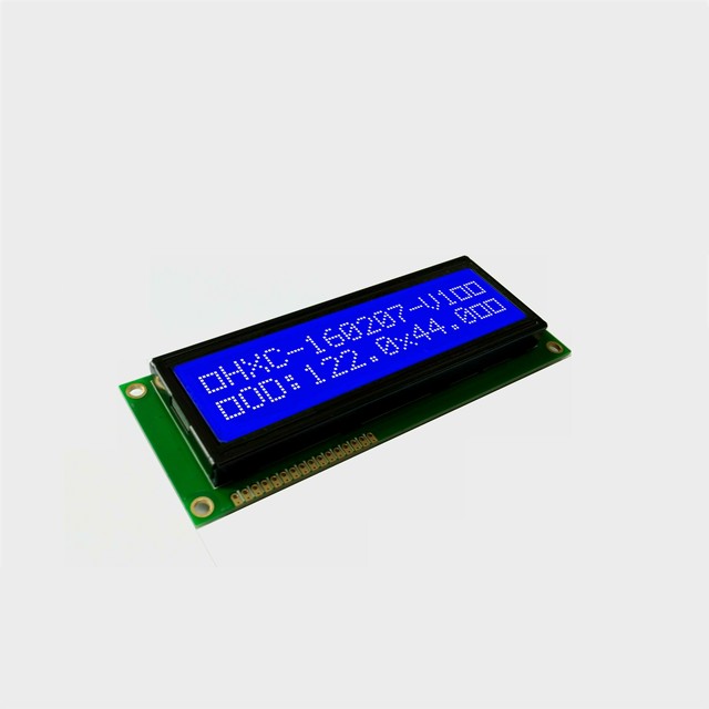16X2 Lcd Display with 14 Pin Large Panel 2x16 Character Screen 1602 STN Negative Blue Mode 5V /3V 4/8bit Parallel Interface