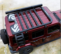 4x4 hors route accessoires Hard Top Cargo Carrier Jeep Wagnler barres de toit pour Jeep Wrangler JK JL