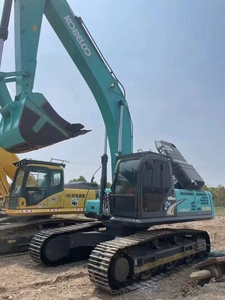 Excavadoras sobre orugas Kobelco usadas, excavadora SK350, equipo de movimiento de tierra con orugas medio para la venta - Product Image 3