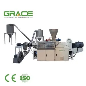 GRACE-PVC شفاف بيليه الطارد ، بيليه ، تكوير ، صنع آلة الخط ، قطع الساخنة
