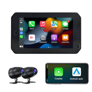 Xách tay 5 inch bảng điều khiển xe máy nghe nhạc không thấm nước không dây Carplay được xây dựng trong loa gương liên kết được xây dựng trong GPS đảo ngược Viện trợ TPMS - Product Image 6