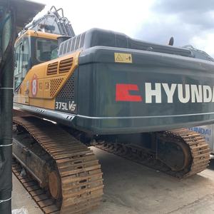 Excavateurs d'occasion hyundai 375 d'occasion robustes chenilles hydrauliques LVS375 de 38 tonnes en bon état fabriqués en Corée - Product Image 6