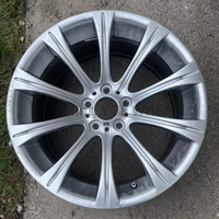 Jante Étagée Mingyue à 10 Rayons pour Voiture Particulière BMW E46, Séries 3 et 5, M5, M6, E49, E60, E63 – 17, 18, 19, 20 Pouces, Argentée