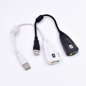 USB-Soundkarte 3D Virtual 7.1 Mic Audio Headset Lautsprecher Adapterkabel 5Hv2 - Product Image 2