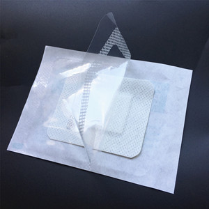 医療無菌自己接着創傷ドレッシング通気性不織布外科ガーゼケア用パッチ - Product Image 5