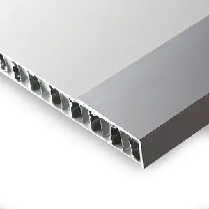 Çin fabrika yüksek kalite özel 12mm alüminyum petek pvdf kaplama ile sandviç panel alüminyum kompozit panel