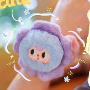 Bébé Trois, adorable et mignon, porte-clés en PVC, poupée, boîte mystère, cadeau d'anniversaire, marchandise - Product Image 2