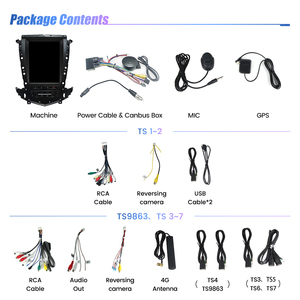 Mekede หน้าจอรถยนต์แอนดรอยด์อัตโนมัติระบบนำทาง GPS 8core WIFI สำหรับ Original Style Cadillac SRX 2009-2017 - Product Image 2