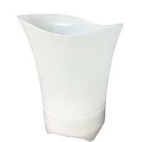 Lampu LED speaker gigi biru, lampu ember es LED 7 warna, lampu led berubah musik, ember es minuman, pendingin anggur 5L/7L